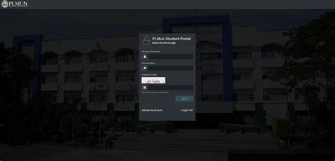 student portal plmun|student plmun edu ph.